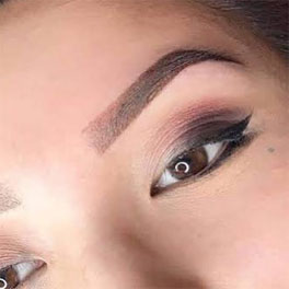 Tattooed eyebrows